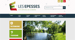 Desktop Screenshot of les-epesses.com